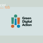 Logo for the Green Digital Action initiative alongside the SocialLab Innovations branding.